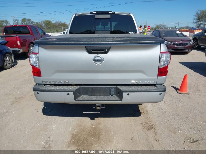 2017 Nissan Titan Sv VIN: 1N6AA1E51HN575411 Lot: 40587399