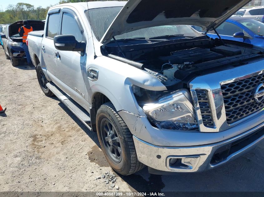 2017 Nissan Titan Sv VIN: 1N6AA1E51HN575411 Lot: 40587399