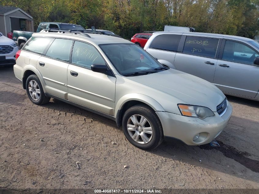 4S4BP61C957393202 2005 Subaru Legacy Outback 2.5I