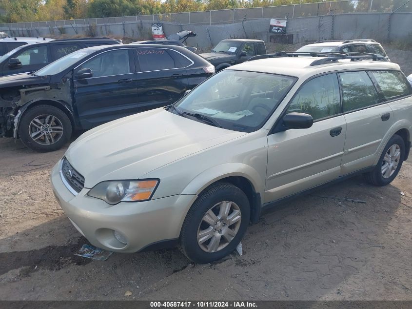 4S4BP61C957393202 2005 Subaru Legacy Outback 2.5I