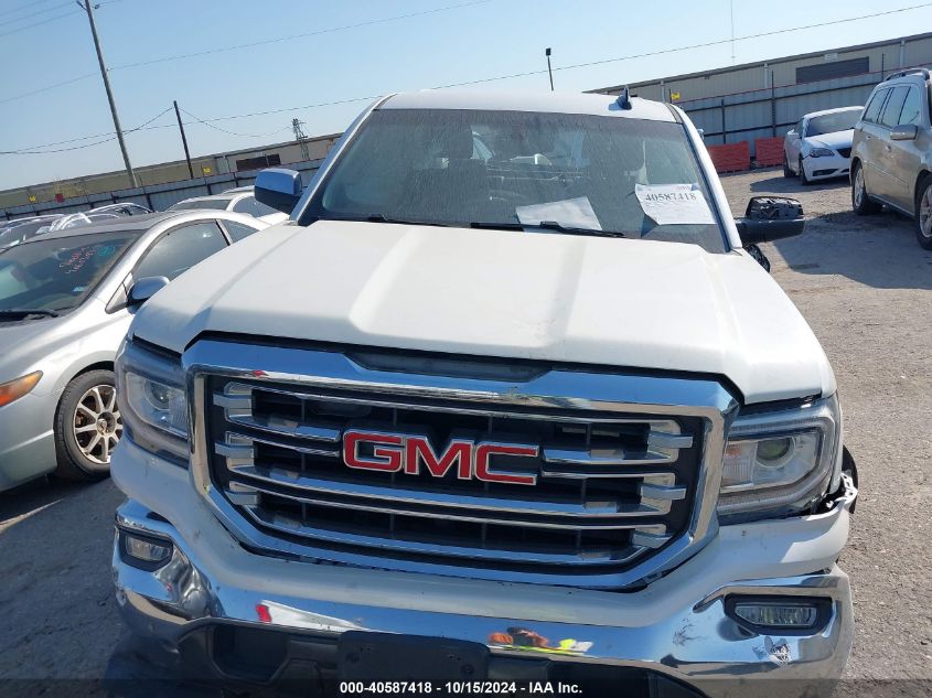 2018 GMC Sierra 1500 Slt VIN: 3GTP1NEC2JG506051 Lot: 40587418