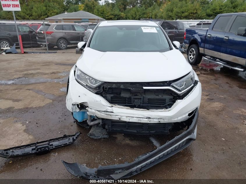 2022 Honda Cr-V Awd Ex VIN: 7FARW2H55NE022350 Lot: 40587421