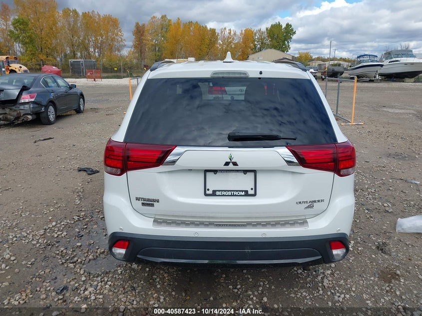 2018 Mitsubishi Outlander Le VIN: JA4AD3A30JZ019562 Lot: 40587423