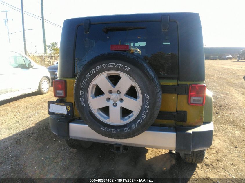 2008 Jeep Wrangler Sahara VIN: 1J4FA54198L525313 Lot: 40587432