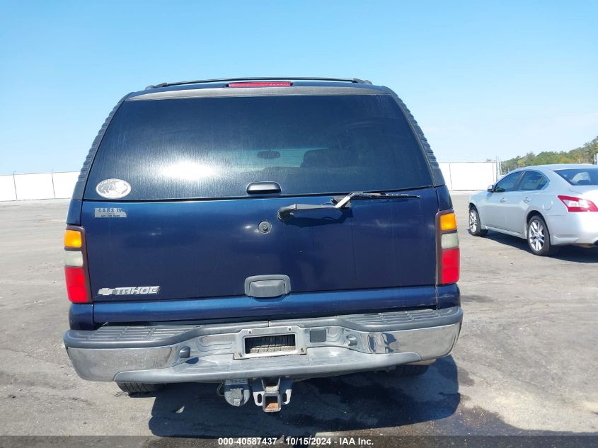 2006 Chevrolet Tahoe Ls VIN: 1GNEC13Z06R110488 Lot: 40587437