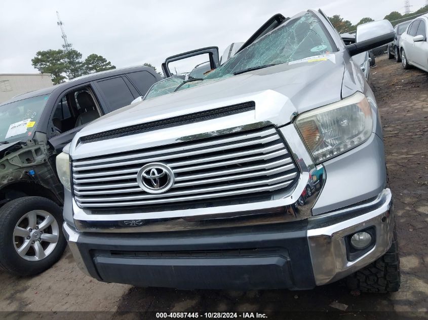 2014 Toyota Tundra Limited 5.7L V8 VIN: 5TFFY5F14EX165550 Lot: 40587445