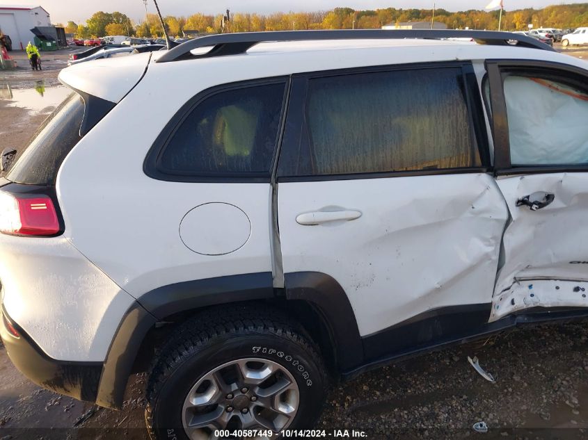 2019 Jeep Cherokee Trailhawk VIN: 1C4PJMBX8KD400736 Lot: 40587449