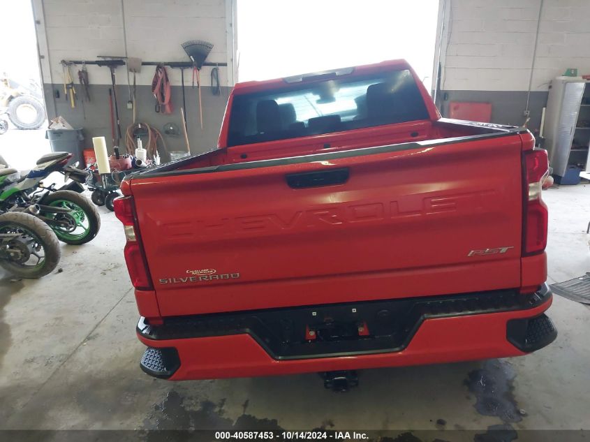 2022 Chevrolet Silverado K1500 Rst VIN: 1GCUDEED5NZ624779 Lot: 40587453