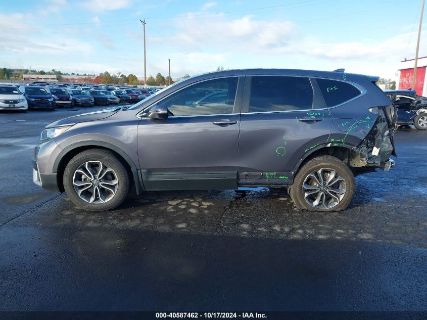 2021 Honda Cr-V 2Wd Ex VIN: 2HKRW1H57MH427972 Lot: 40587462