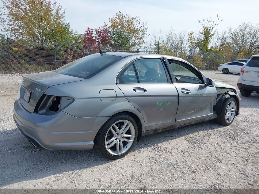 2014 Mercedes-Benz C 300 Luxury 4Matic/Sport 4Matic VIN: WDDGF8AB1EG223969 Lot: 40587465