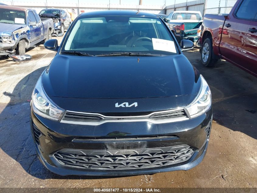 2023 Kia Rio S VIN: 3KPA24AD4PE584606 Lot: 40587477