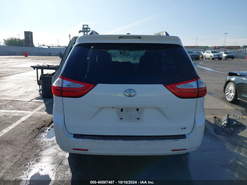 5TDKK3DC5FS585298 2015 Toyota Sienna Le 8 Passenger