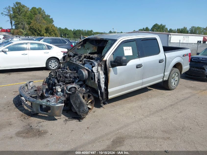 2017 Ford F-150 Xlt VIN: 1FTEW1EF6HFB34866 Lot: 40587497