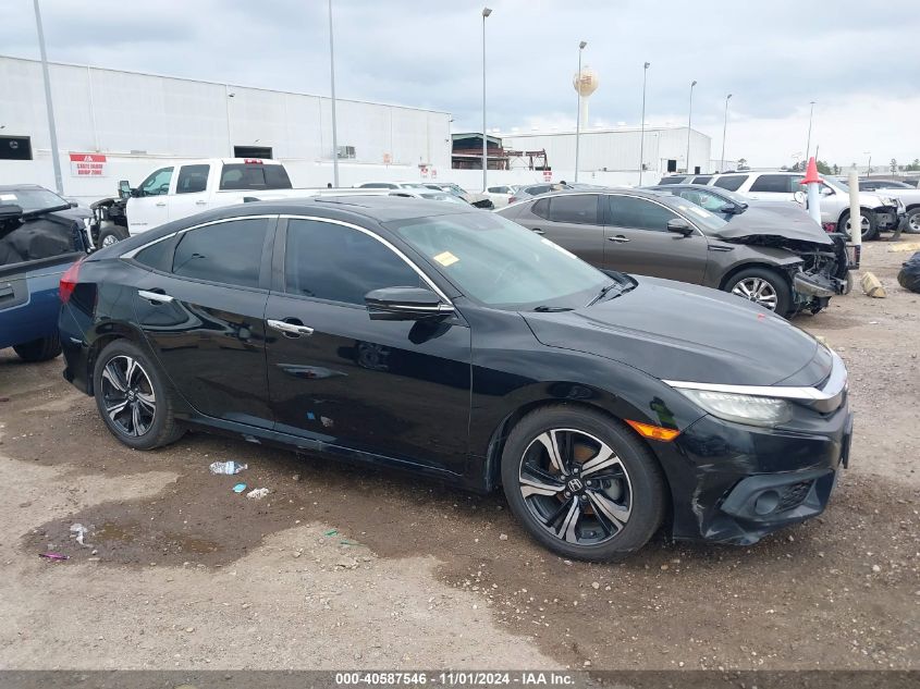 2016 Honda Civic Touring VIN: 19XFC1F95GE037494 Lot: 40587546