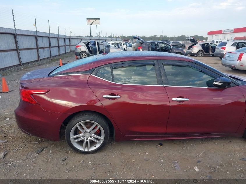 2018 Nissan Maxima 3.5 Sv VIN: 1N4AA6AP5JC374884 Lot: 40587555