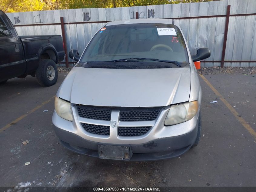 2003 Dodge Caravan Se VIN: 1D4GP25373B240246 Lot: 40587558