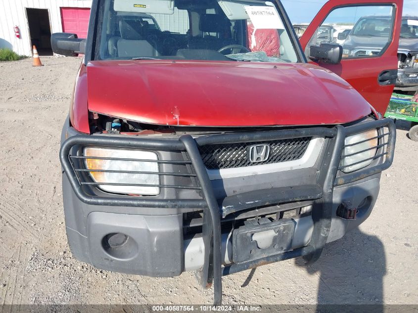 2003 Honda Element Ex VIN: 5J6YH28523L041623 Lot: 40587564