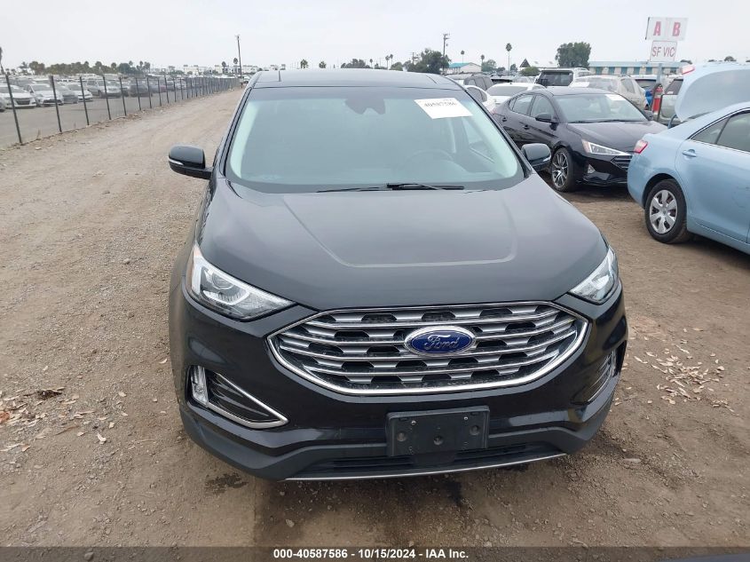 2020 Ford Edge Sel VIN: 2FMPK3J95LBA27944 Lot: 40587586