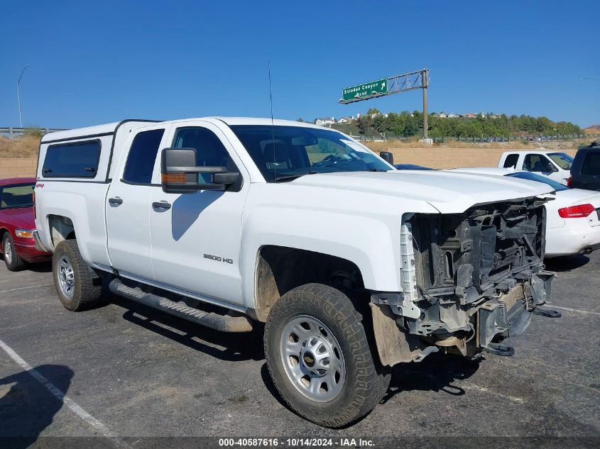 2018 Chevrolet Silverado 2500Hd Wt VIN: 1GC2KUEG8JZ307672 Lot: 40587616