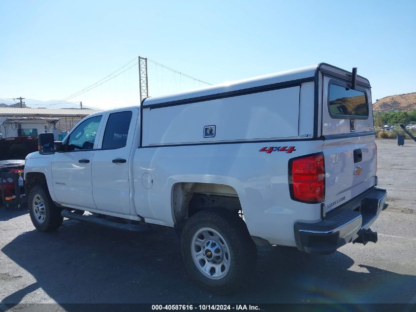 2018 Chevrolet Silverado 2500Hd Wt VIN: 1GC2KUEG8JZ307672 Lot: 40587616