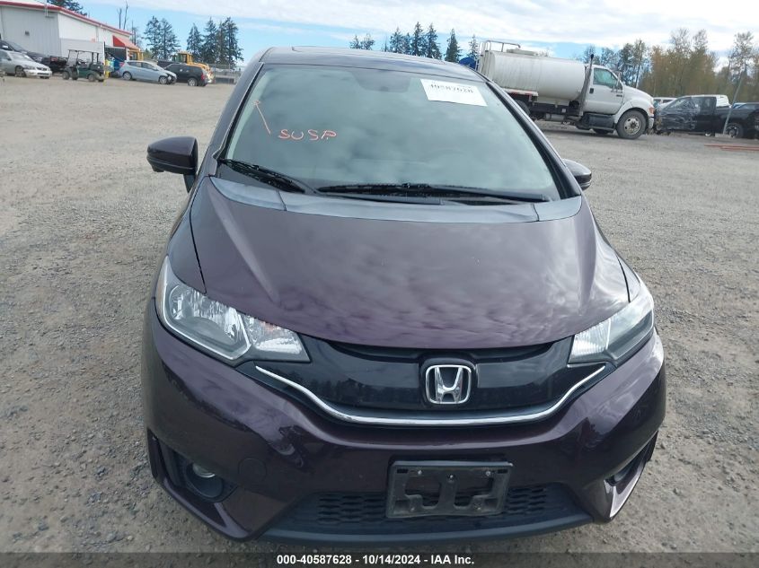 2015 Honda Fit Ex/Ex-L VIN: 3HGGK5H8XFM751078 Lot: 40587628