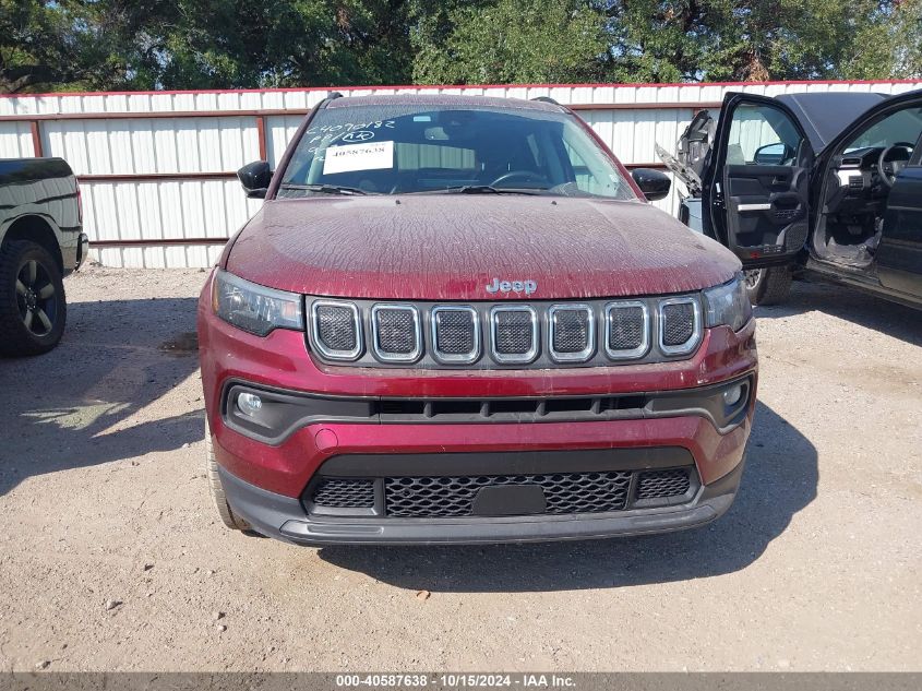 2022 Jeep Compass Latitude 4X4 VIN: 3C4NJDBB8NT231571 Lot: 40587638