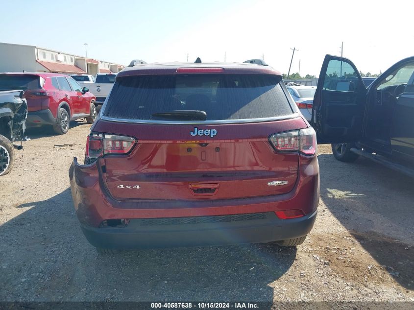 2022 Jeep Compass Latitude 4X4 VIN: 3C4NJDBB8NT231571 Lot: 40587638