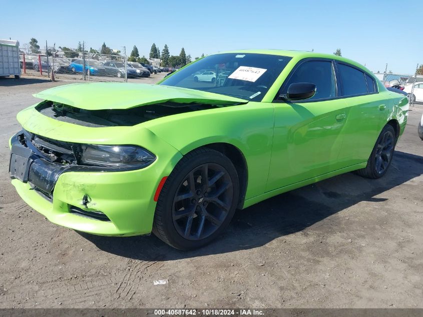 2019 Dodge Charger Sxt Rwd VIN: 2C3CDXBG8KH721786 Lot: 40587642