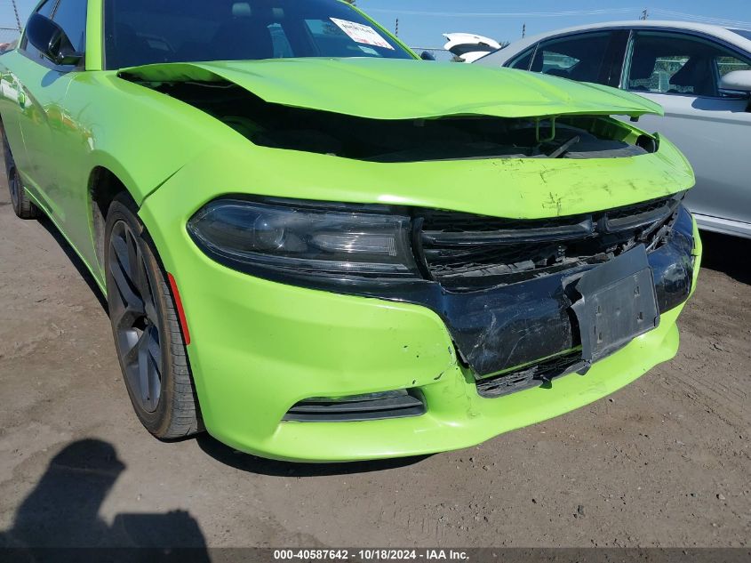 2019 Dodge Charger Sxt Rwd VIN: 2C3CDXBG8KH721786 Lot: 40587642