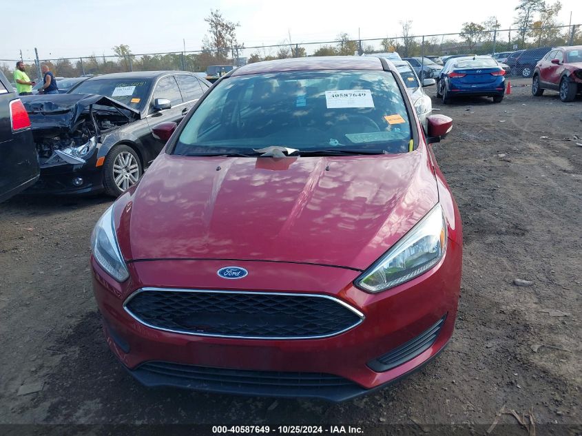 2015 Ford Focus Se VIN: 1FADP3F27FL383505 Lot: 40587649