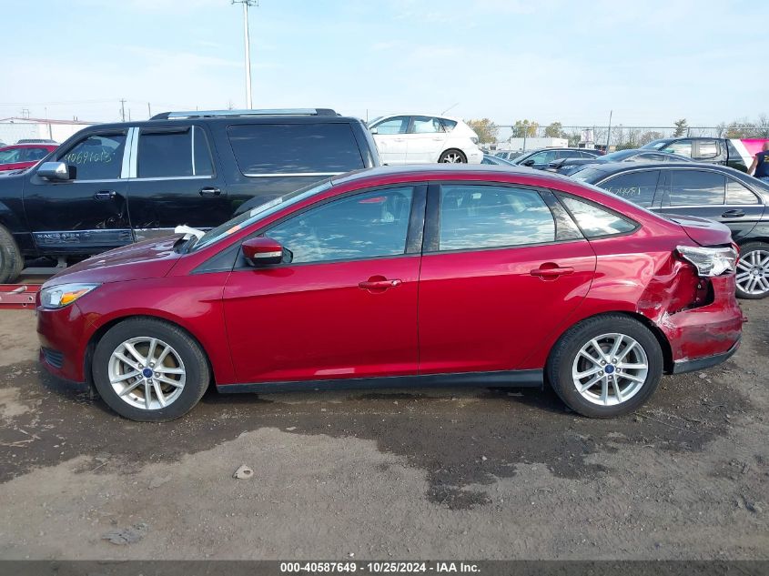 2015 Ford Focus Se VIN: 1FADP3F27FL383505 Lot: 40587649