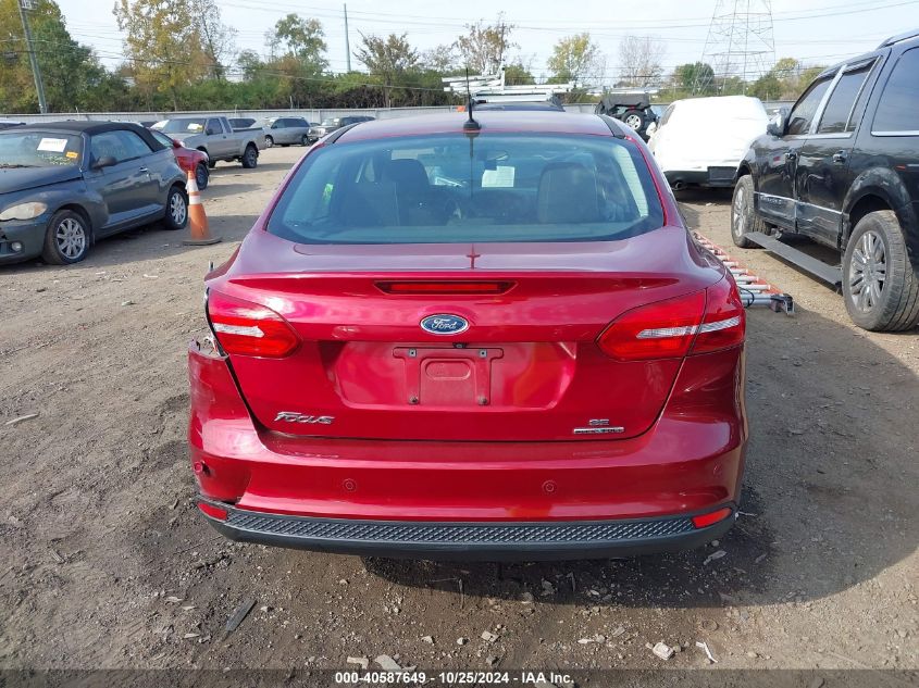 2015 Ford Focus Se VIN: 1FADP3F27FL383505 Lot: 40587649