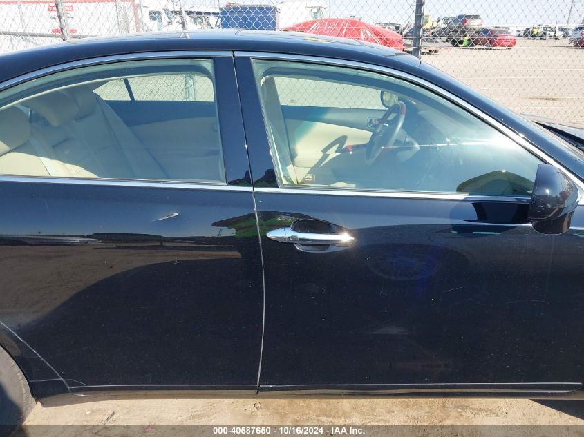 2008 Lexus Es 350 VIN: JTHBJ46GX82255383 Lot: 40587650