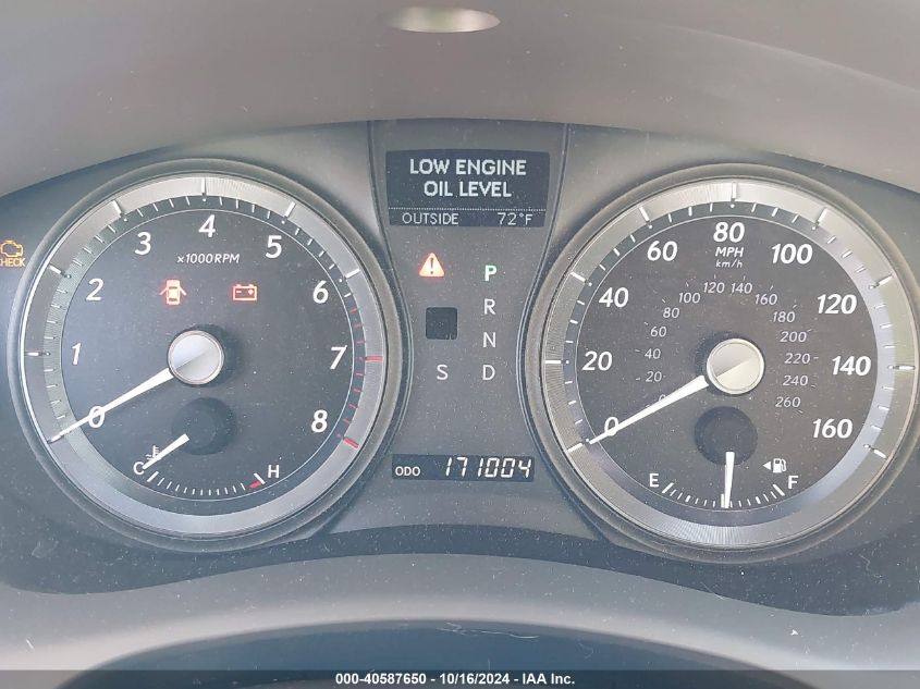 2008 Lexus Es 350 VIN: JTHBJ46GX82255383 Lot: 40587650