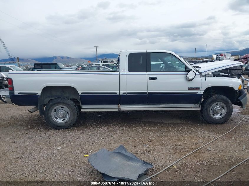 1999 Dodge Ram 2500 St VIN: 1B7KF2361XJ600954 Lot: 40587674