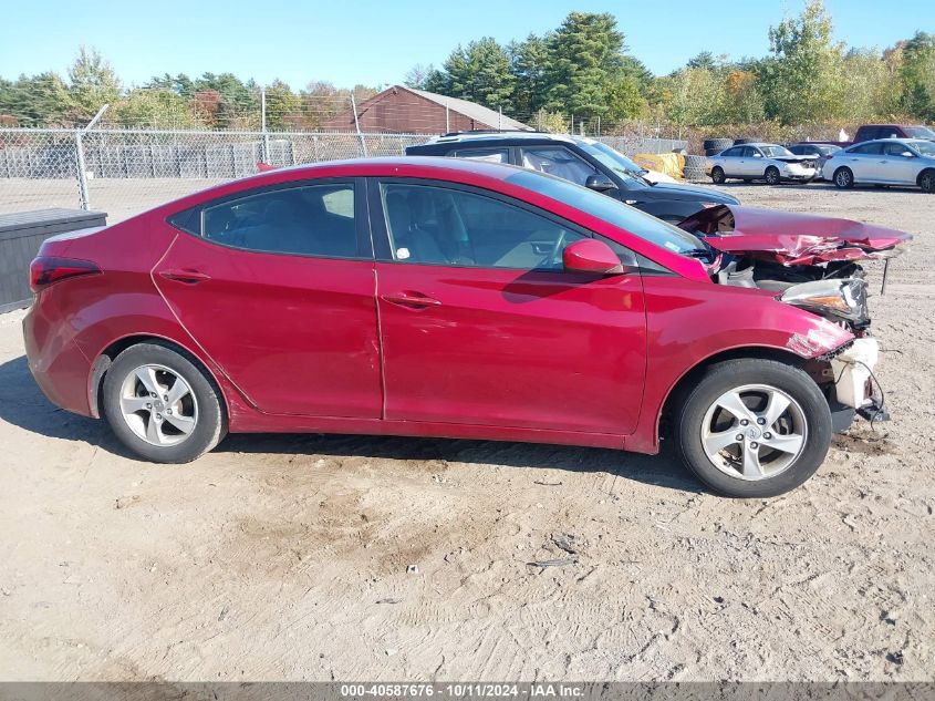 5NPDH4AE7EH544730 2014 Hyundai Elantra Se