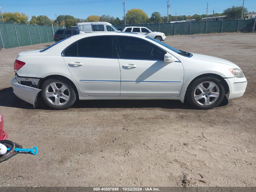 2005 Acura Rl 3.5 VIN: JH4KB16595C016648 Lot: 40587698