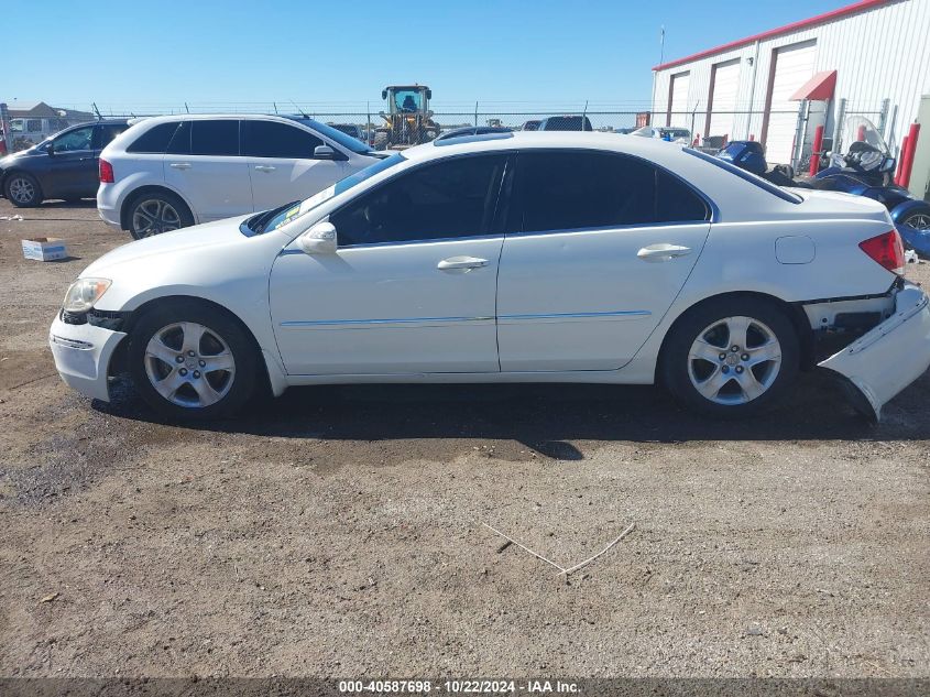 2005 Acura Rl 3.5 VIN: JH4KB16595C016648 Lot: 40587698