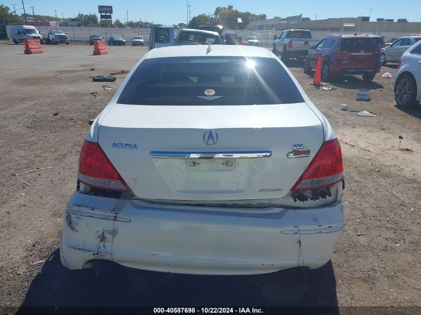 2005 Acura Rl 3.5 VIN: JH4KB16595C016648 Lot: 40587698