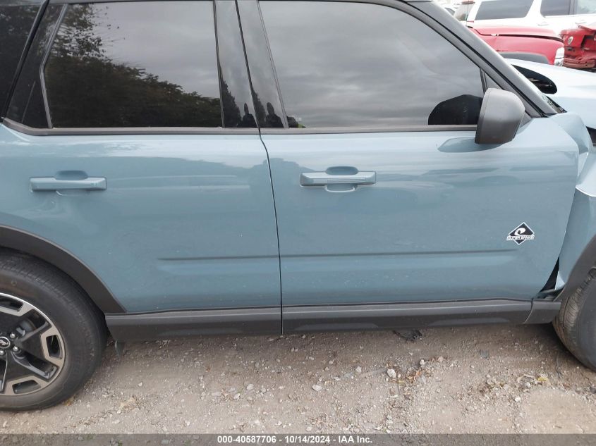 2021 Ford Bronco Sport Outer Banks VIN: 3FMCR9C60MRA39115 Lot: 40587706