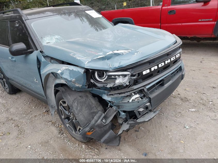 2021 Ford Bronco Sport Outer Banks VIN: 3FMCR9C60MRA39115 Lot: 40587706