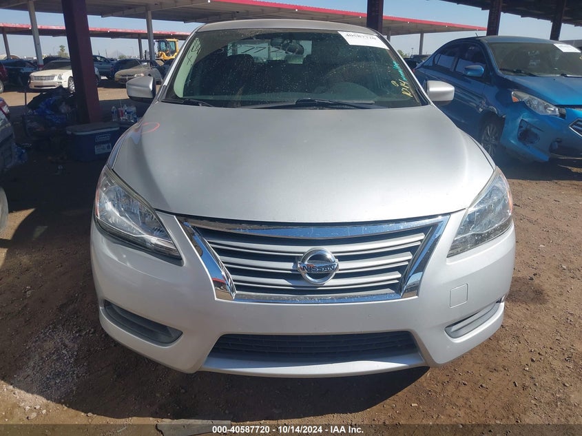 2013 Nissan Sentra Sv VIN: 1N4AB7AP6DN908633 Lot: 40587720