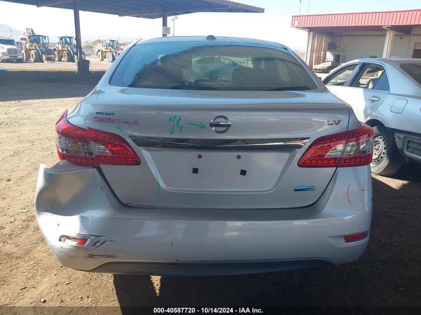 2013 Nissan Sentra Sv VIN: 1N4AB7AP6DN908633 Lot: 40587720