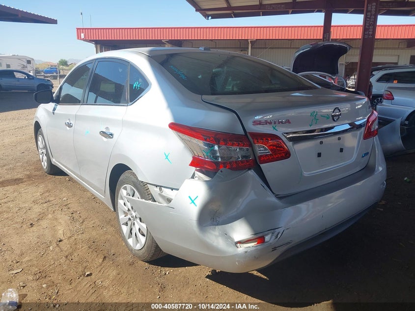 2013 Nissan Sentra Sv VIN: 1N4AB7AP6DN908633 Lot: 40587720