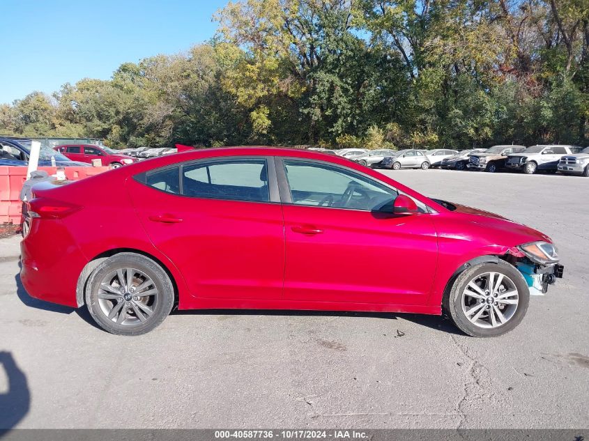 2018 Hyundai Elantra Sel VIN: 5NPD84LF1JH243516 Lot: 40587736