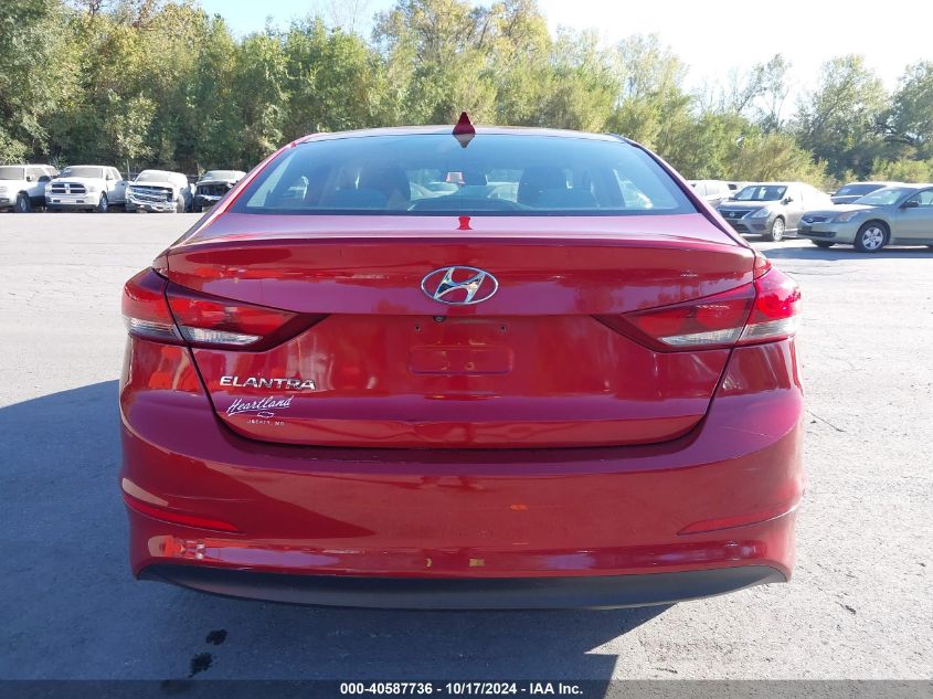 2018 Hyundai Elantra Sel VIN: 5NPD84LF1JH243516 Lot: 40587736