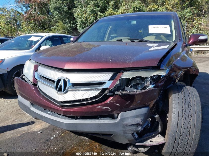 2008 Acura Mdx Technology Package VIN: 2HNYD28358H537403 Lot: 40587749