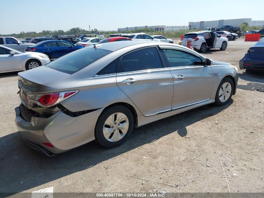 2013 Hyundai Sonata Hybrid VIN: KMHEC4A40DA089618 Lot: 40587750