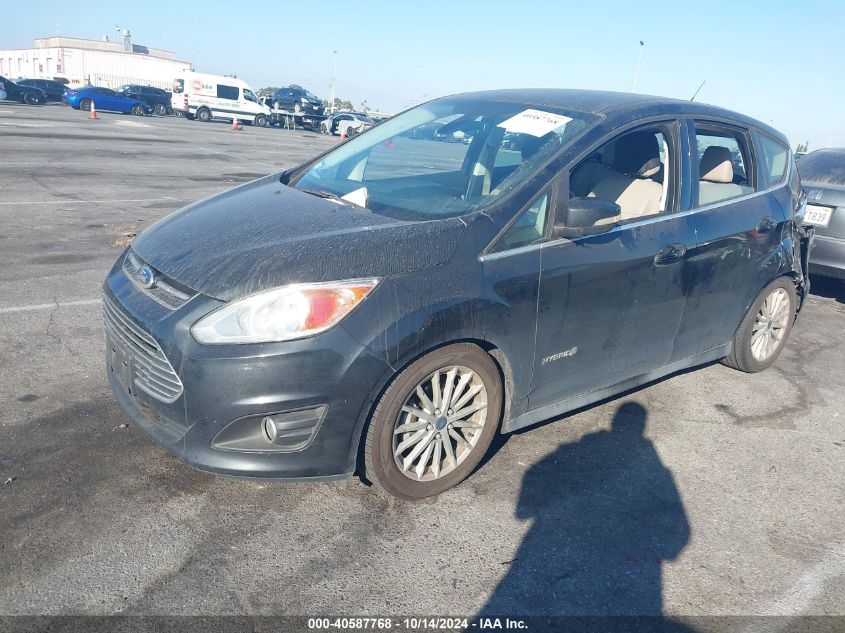 2013 Ford C-Max Hybrid Sel VIN: 1FADP5BU7DL551062 Lot: 40587768