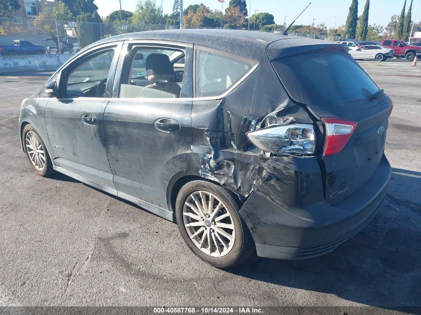 2013 Ford C-Max Hybrid Sel VIN: 1FADP5BU7DL551062 Lot: 40587768